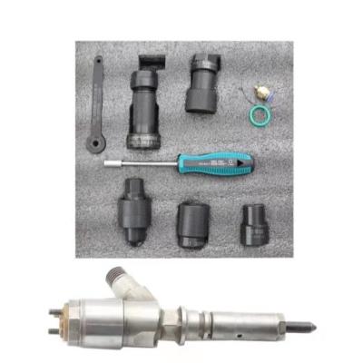 China Independent research and development ZQYM high quality High-pressure common rail injector disassembly and assembly measurement tool for Cat 320D for sale