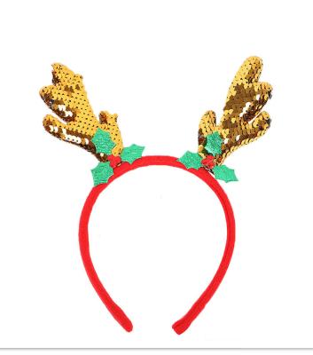 China 2021 Festival Decoration Christmas Hair Accessories Children's Hair Accessories Christmas Headbands for sale