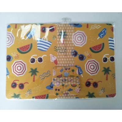 China China Sustainable Wholesale Durable Wooden Table Place Mat Custom Printed Plastic Place Mat for sale