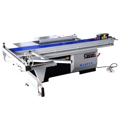 China China factory sales horizontal 90 degree precision woodworking cutting machine sliding table saw for sale