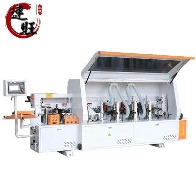 China Building Material Shops Woodworking Automatic Edge Bander Glue Gluing Fine Trimming Double Polishing Heater à venda