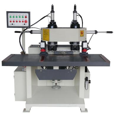 China Hotels Automnatic Semi-automatic Woodworking CNC Woodworking Auger Hinge Boring Machine For Door Keyhole for sale