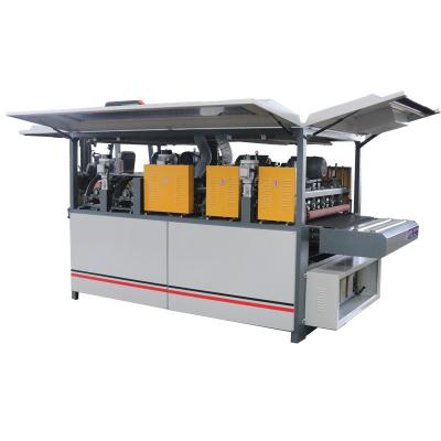 China Furniture factory high configuration side brush automatic double easily control wood sanding polishing machine for sale