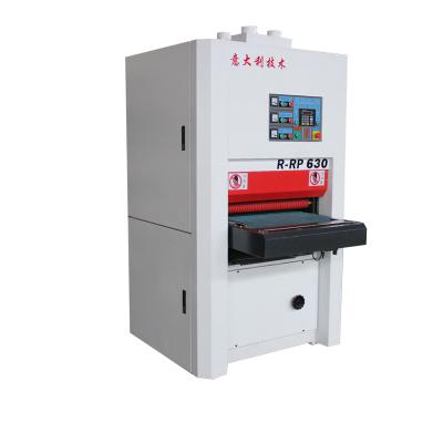 China Furniture factory R-RP630 woodworking floor cabinet door sandimg machine heavy duty automatic wide belt sander machine for wood for sale