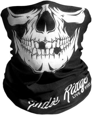 China Multifunctional Custom Cheap Face Mask Outdoor Activities Skull Neck Cuff Face Covering Promotional Dustproof Scarf Bandana for sale