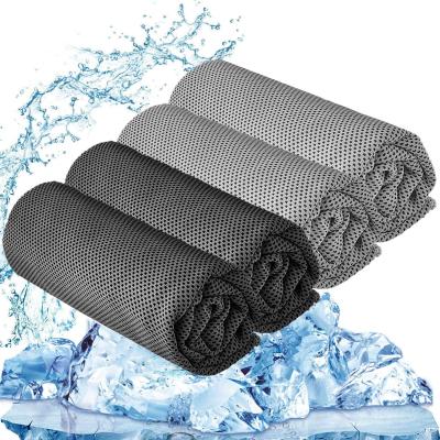 China Other Ultra Chillly Face Towel Roll Sports Beach Towel Microfiber Ice Cooling Cooling Towel 30x100 for sale