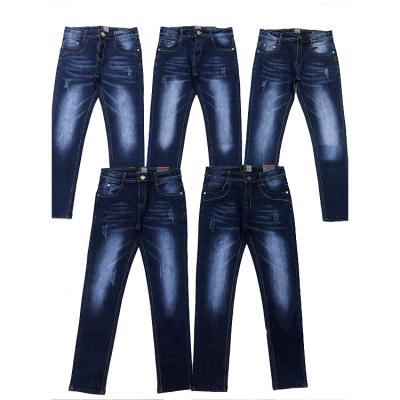 China Quality Fabrics Customization Support Breathable Kids Jeans For Boys Children for sale