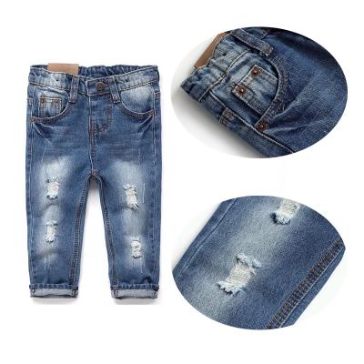 China Guarantee Breathable Alien Quality Denim Joker Leisure Style Material Jeans For Boys Children for sale