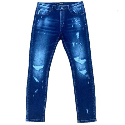 China Straight High Quality Goods Using Various Stylish Designer Blue Man Jeans for sale