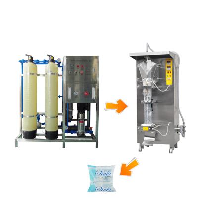 China Automatic Beverage Plastic Bag Bag Filling Sealing Machine For Liquid for sale