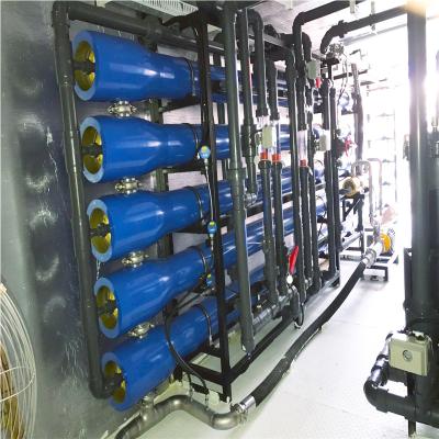 China Desalinate Desalination Filter Watermaker Distilled Water Machine Price Treatment Desalination Plant for sale