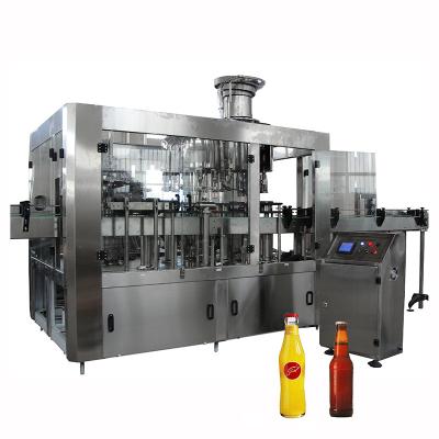 China Hot Sale Beverage Wine Glass Bottle Washing Filling Capping Machine 3 in 1 Small Bottle 12 Head Filling Machine for sale