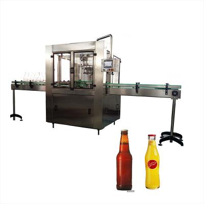 China Automatic Beverage Juice Glass Bottle Machine Glass Water Filling Packing Machine Price for sale