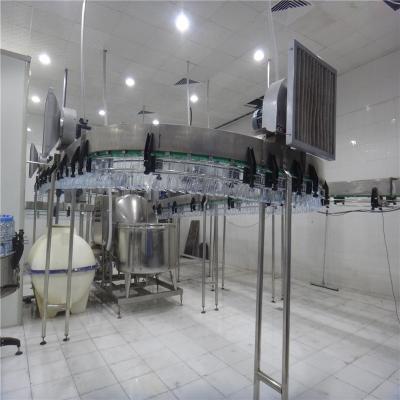 China Food Beverage Conveyor Bottle Air Conveyor For Filling Machine Filling Line for sale