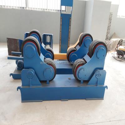 China Automatic Adjustable Pipe Spinning Roll Welding / Pipe Vessel Welding Machine For Tank Rolls for sale