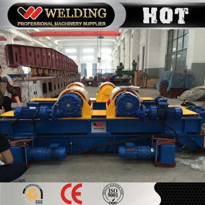 China Seam Tank Welding Welding Rotator for Automatic Pressure Vessel Welding with PU Roller 10 Ton, Pipe Welding Rotator for sale