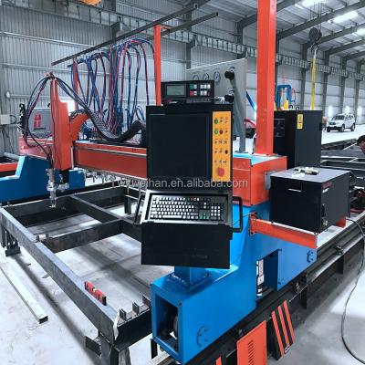 China plasma and flame cnc plasma and oxygen cutting machine for matel shape cutting with high precision for sale