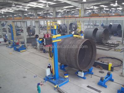 China Automatic welding column boom inner and outer longitudinal and circular welding manipulator for sale