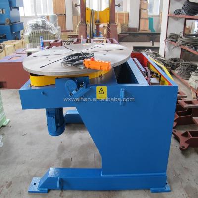 China Standard 2 Ton China Welding Positioner And Position Turning Adjustable Welding Table For Pipe Production for sale