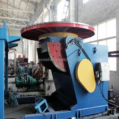 China Welding Machine Auxiliary High Quality Adjustable Welding Table With Rotary Positioner And Welding Positioner For Sale Used For Tank Rotating Table for sale