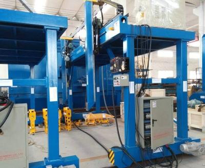 China Automatic BOX BEAM H-BEAM box beam welding machine and production line used for box beam production with SAW welder for sale