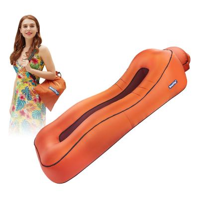 China Portable Ultralight Wholesale Lazy Inflatable Sofa Beach Air Sofa Outdoor Air Sofa Perfect For Beach Chair for sale