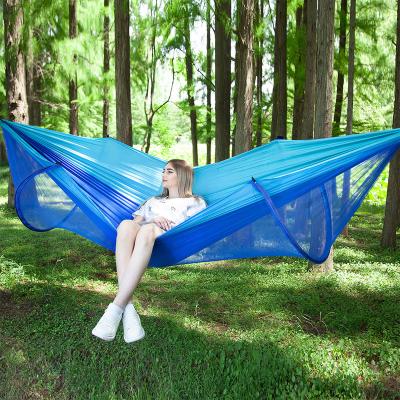 China Modern Portable Tent Hammock Hanging 2 Person Hammock Tent Hammock With Mosquito Net for sale