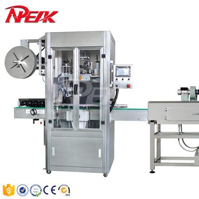 China Automatic PET Food Bottle Sleeve Shrink Labeling Machine for sale