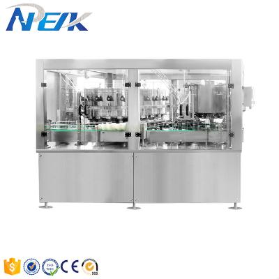 China High efficiency automatic glass bottle filling machine/aluminum can filling machine/filling and capping machine for sale