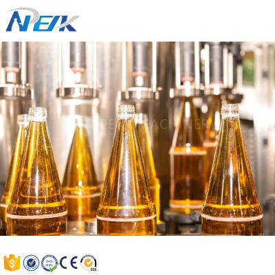 China High Efficiency Automatic Glass Bottle Juice Beverage Filling Machine Capping Machine Filling Line for sale