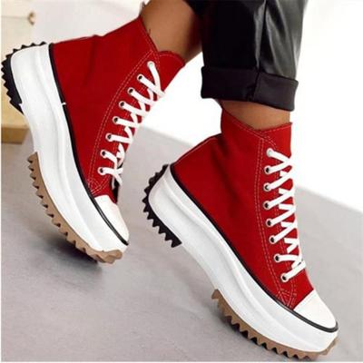 China RG-123 Cheap High Quality Women Autumn Rubber Western Spring Breathable And Summer Fashionable Canvas Shoes for sale