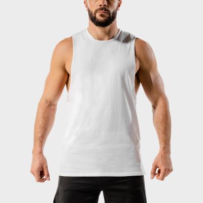 China Wholesale Men's Sports Gym High Performance Anti-Shrink Fitness Singlet YX-DEC 25 Singlet Tank Top Vest Tank Top for sale