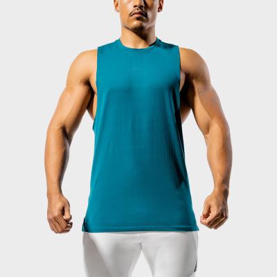 China YX- DEC 26 Anti-Shrink Sports Customize Custom Sports Fitness Cotton Gym Tank Top Men Fitness Vests for sale