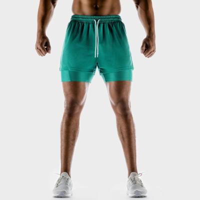 China Antibacterial Mens Shorts Casual Comfortable Workout Shorts Drawstring Zipper Pockets Elastic Waist for sale