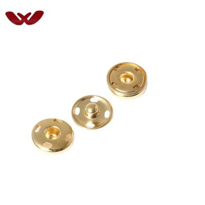 China 4 Pieces Washable Copper Buckle Clothing Custom Color Copper Button Metal Button Face Copper Buckle For Clothing Accessories for sale