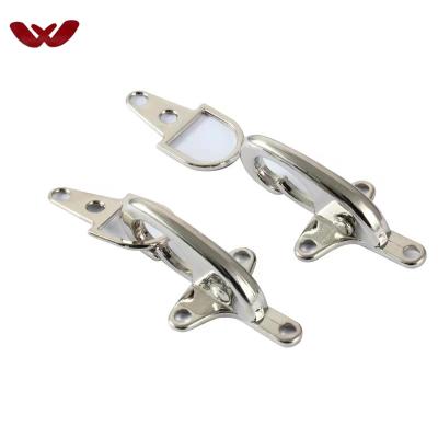 China Aircraft Combination Buckle Clothing Button Metal Buckle High Quality Nickel Free Zinc Alloy Hook Cut Quick Lock Chain Buckle for sale