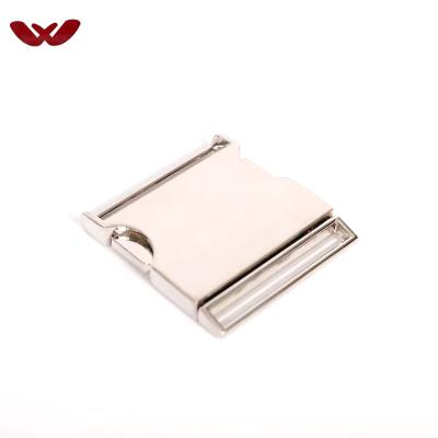 China Outdoor lock customized high quality washable logo backpack security buckle wedding zinc alloy buckle quick release buckle accessories for sale