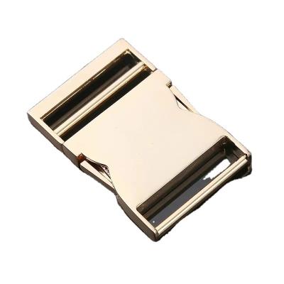 China Washable Custom Metal Logo Zinc Alloy Lock Buckle Climbing Release Buckle Pussy for sale