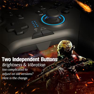 China The Touch Buttons PC Gamepad Joystick, Programmable Remap M1-M4, 7/8/10/Laptop, TV Box, PS3 for sale