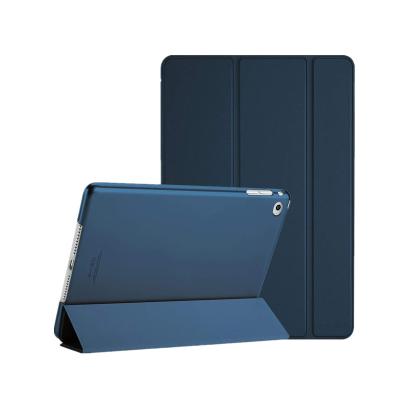 China Simple and convenient tablet iPad case with frosted back cover. For Apple iPad Air 2 - Navy for sale