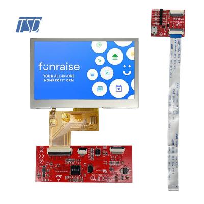 China HMI 480x272 Lcd TN Panel UART 20pin , Esp32 4.3 Inch TFT Lcd Module Screen for sale