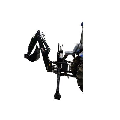 China Backhoe Farm Tools 60-90HP Towable Four Wheel Tractor Mounted Backhoe Loader for sale