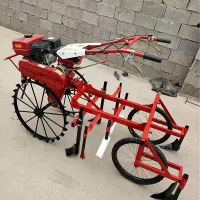 China Factory Gasoline / Gasoline Engine Mini Power Handheld Tiller With Film Lay Tillage And Attachment for sale