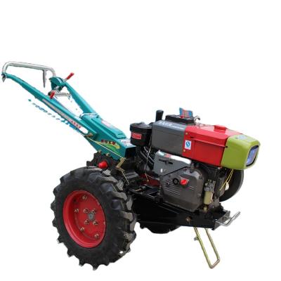 China Factory Supply Quality Two Wheel Walking Tractor Good Power 12/15/18/20hp Diesel Tiller For South Africa for sale