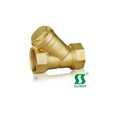 China shunshui general brass filter valve Y strainer SS4010 flanged strainer for sale