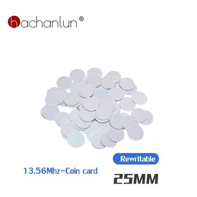 China Universal MINI TAG NFC S50 Coin TAG Key 13.56MHz F08 RFID Patrol Tag UID 0 Token Sector Can Be Changed for sale