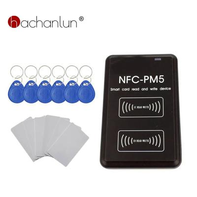 China NEW PM5 IC/ID Duplicator 13.56MHZ RFID Reader Full NFC Writer Decoding Function Card Copier NFC-PM5 for sale