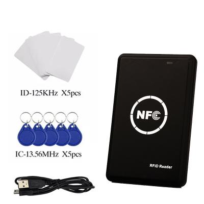 China Key RFID Card Reader Copier Duplicator 125KHz NFC Smart Card Reader FOB Writer 13.56MHz Encrypted NFCH Programmer for sale