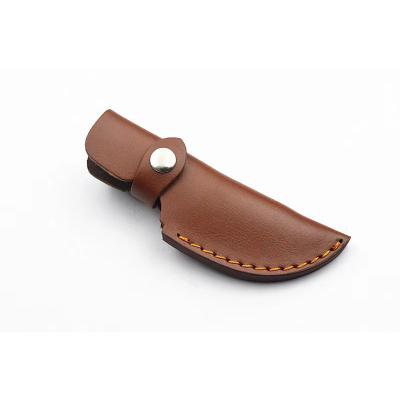 China Europe Handmade Genuine Leather Knife Sheath Knife Cover Sheath For Knife Fixed Blade Bag Leather Sheath Organizer for sale