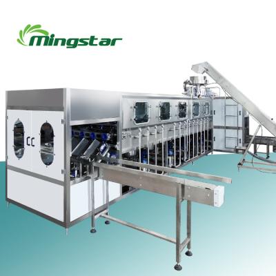 China High Efficiency Automatic 3&5 Gallon Bottle Brush Seal Filler Capper Water Filling Machine Factory for sale